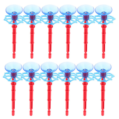 12 Unidades Flechas Repuesto Con Ventosa Para Spider Web Launcher
