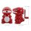 Dinosaur Pencil Sharpener: Cute Cartoon Animal Handheld Single Hole 3