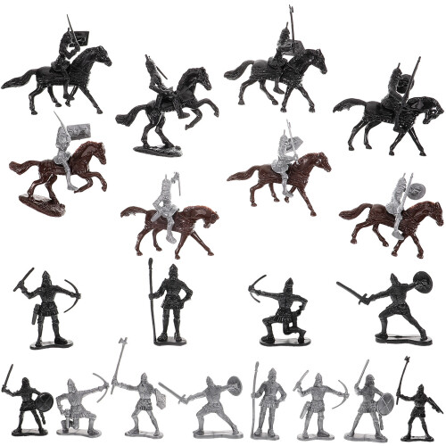 Mini Figurines Set Sand Table Soldier Decor 2