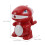 Dinosaur Pencil Sharpener: Cute Cartoon Animal Handheld Single Hole 2