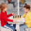 One Set Of 3D Checkers Interactive Digital Board Brain Teaser Toy 9