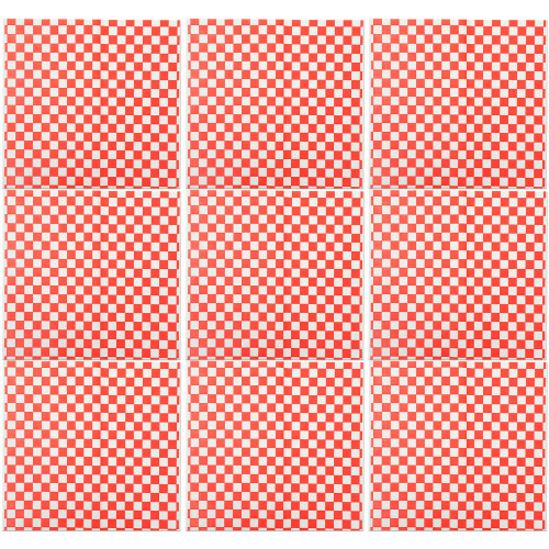 100 Sheets Checkered Liner Grease-Resistant Wrapping Paper 1
