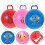 3Pcs Inflatable Hop Ball With Handle For Bouncing And Kicking 4