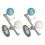 2Pcs Solar System Model Kit Earth Moon Sun Orbit Teaching Tool For Kids 1