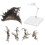 Set Per Action Figure, Espositivo Trasparente 2