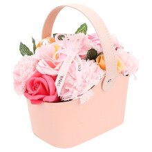 Floral Scented Soap Flower Gift Box For Wedding Anniversary