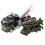 2 Kinderen Pull-Back Auto Militaire Truck Wrijving Aangedreven 2