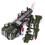 2 Kinderen Pull-Back Auto Militaire Truck Wrijving Aangedreven 9