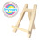 1Pc Small Tabletop Desk Calendar Display Stand Wood A-Frame Easel 3