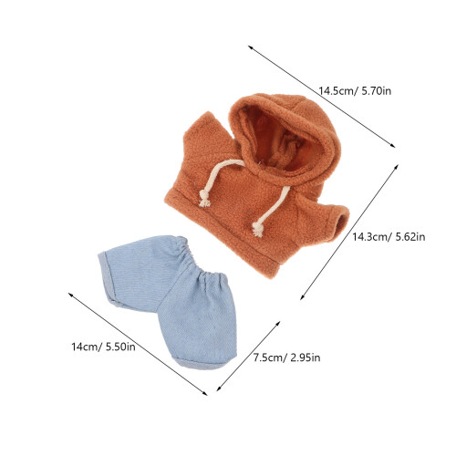 Set 20 Cm: Con Cappuccio E Jeans 1