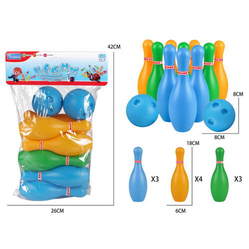Set Giocattoli Bowling Educativo 1