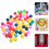 60Pcs Seamless Plastic Number Balls For And Games 5
