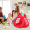 Enfant Fraise Portable Pliable Balles 4