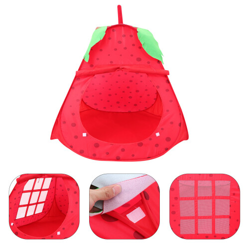 Enfant Fraise Portable Pliable Balles 1