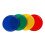 160Pcs Plastic Colored Round Slices Chips Game Accessories 4