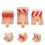 3Pcs Wood Concave Train Track Replacement Expansion Railway Tracks 9