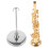 Copper Miniature Saxophone Strumento Musicale Decorazione 8