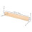8Pcs Wooden Domino Trays Desktop Racks Multi-Function Bases 2