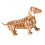 1 Pezzo Puzzle 3D In Legno Cane Educativo Da Assemblare 5