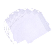 100 Pcs 70 X 90mm Drawstring Filter Empty Non-Woven Tea Bags