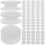 100Pcs Plastic Pulley Wheel 2Mm Hole For Mini Gear Motor 6