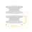 100Pcs Plastic Pulley Wheel 2Mm Hole For Mini Gear Motor 2