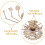 2 Sets Diy Solar System Model Kit Wooden Planets Puzzle Stem Toy 8
