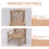 1 Set Poppenhuis Meubels Mini Huiskamer Decor 9