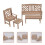 1 Set Poppenhuis Meubels Mini Huiskamer Decor 6
