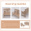 1 Set Poppenhuis Meubels Mini Huiskamer Decor 10