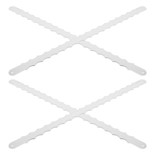 4 Pezzi Per Pane Taglio 10,5" Acciaio Inossidabile