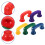 5 Stuks Whisper Telefoon Plastic Educatief Speelgoed 8