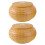 2 Pietre In Legno Da Go Con Contenitore 1