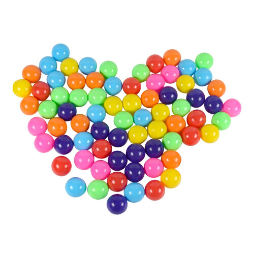 25 Palline Colorate 5,5 Cm in per Bambini 2
