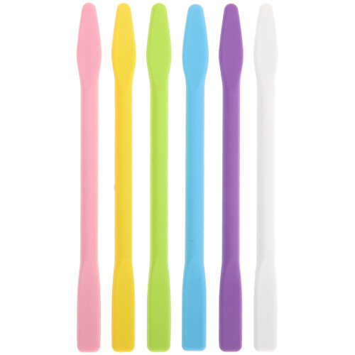 6 Pezzi Mescolatori In Silicone Per Maschere Facciali