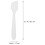 100Pcs Mini Makeup Spatula For Face Cream And Mask Mixing 2
