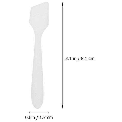 100Pcs Mini Makeup Spatula For Face Cream And Mask Mixing 1