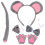 Set Costume Per Con Orecchie, Naso, , E Cravatta 8