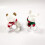 5 Pièces 1X15Cm Mini Écharpe Pour Et Bouteille 5