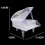 Puzzle 3D In Cristallo Piano Da Te Bianco 11