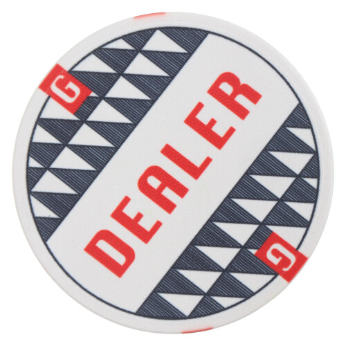 Ceramic Chip Poker Button Party Game Dealer Accessory