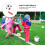 Set Pallone Da Calcio Bambini 12 Cm 2 Palline + Pompetta 9