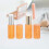 2Pcs 3. Women Empty Bamboo Lipstick Tubes Rustic Gloss Container 3