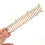 10 Pezzi Recinzione Legno 1:50 Casa Fate 4