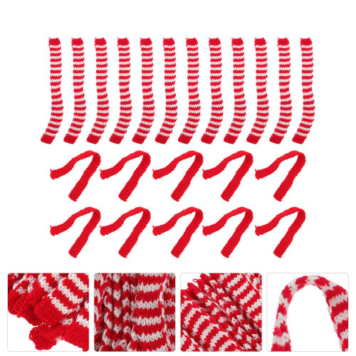 20 Sciarpe Mini Per Figurine Decorazioni Feste 2