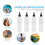 4 Pezzi Bottiglie Multifunzione 500 Ml Con Bocca A Punta 11