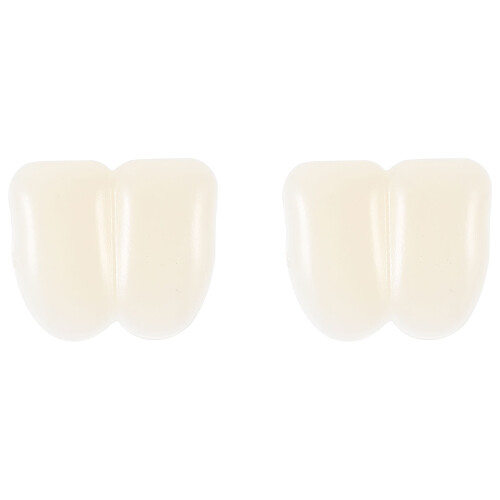 2 Dente Coniglio In Resina Per Cosplay E Feste