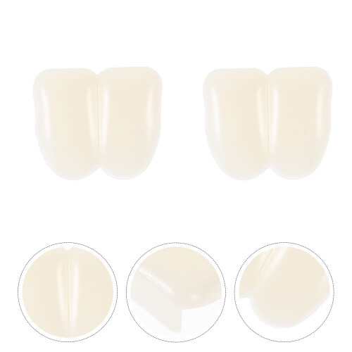 2 Dente Coniglio In Resina Per Cosplay E Feste 2