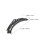 2Pcs Curved Train Track - Grey Plastic Connector For Model Railway 3