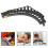 2Pcs Curved Train Track - Grey Plastic Connector For Model Railway 10